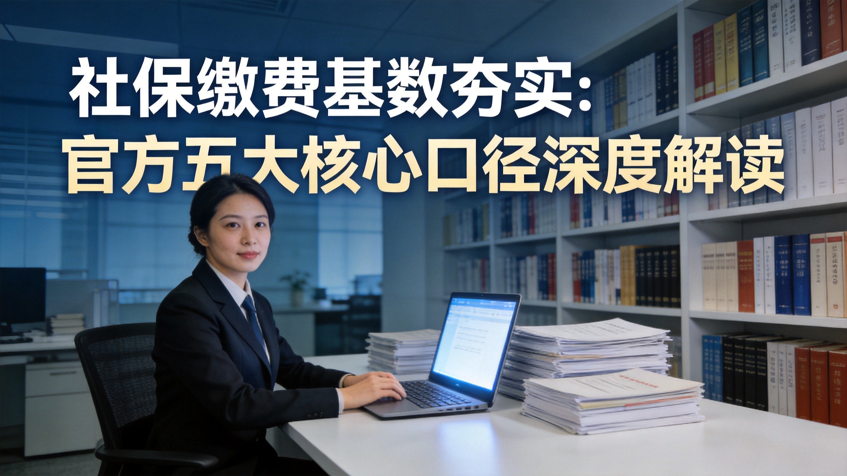 社保缴费基数夯实：税务总局首次官方定调，五大核心要点深度解读