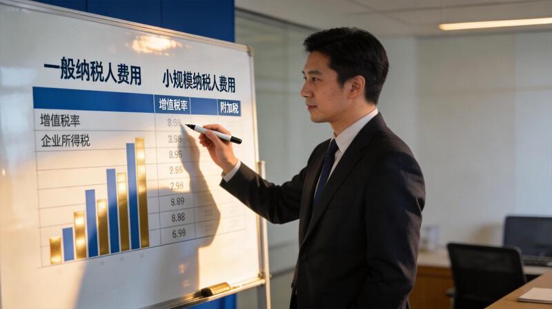 小规模纳税人vs一般纳税人：代理记账费用差多少？2026最新对比