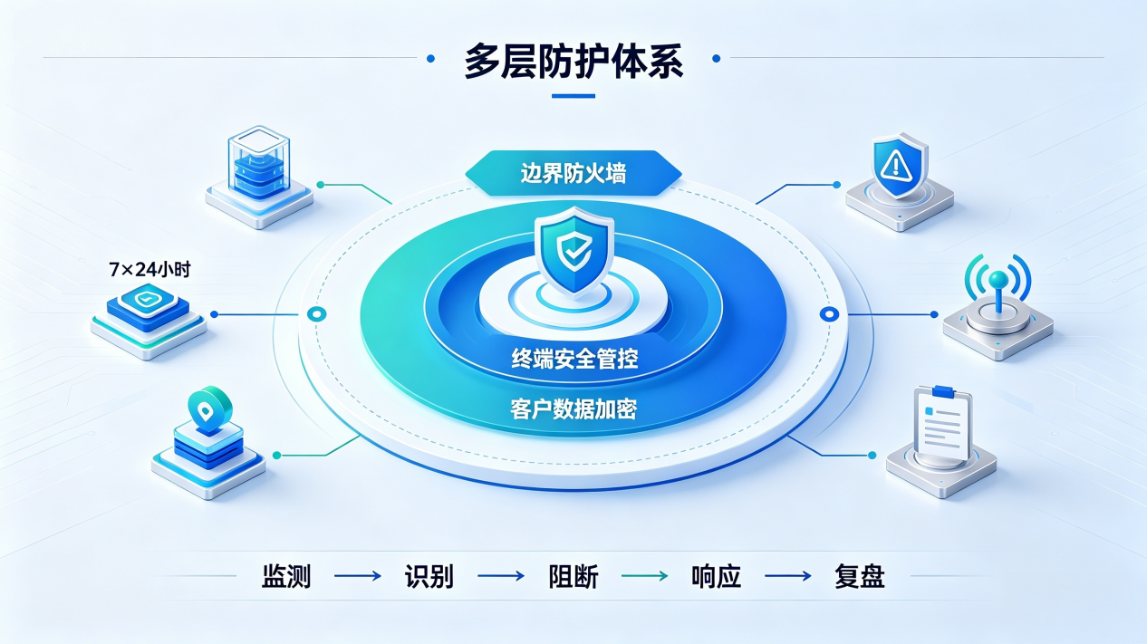 德永信财税集团安全运营工作场景