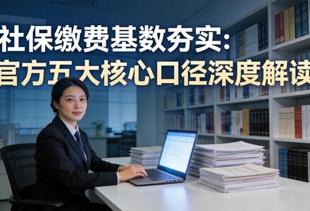 社保缴费基数夯实：税务总局首次官方定调，五大核心要点深度解读